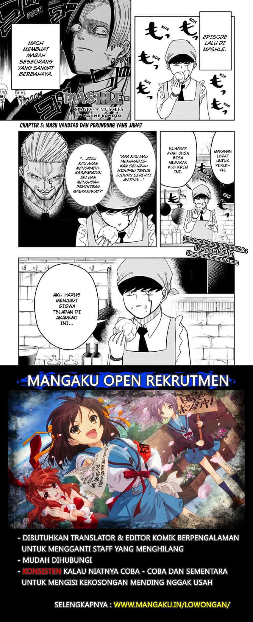 Mashle Magic and Muscles Chapter 05 Bahasa Indonesia